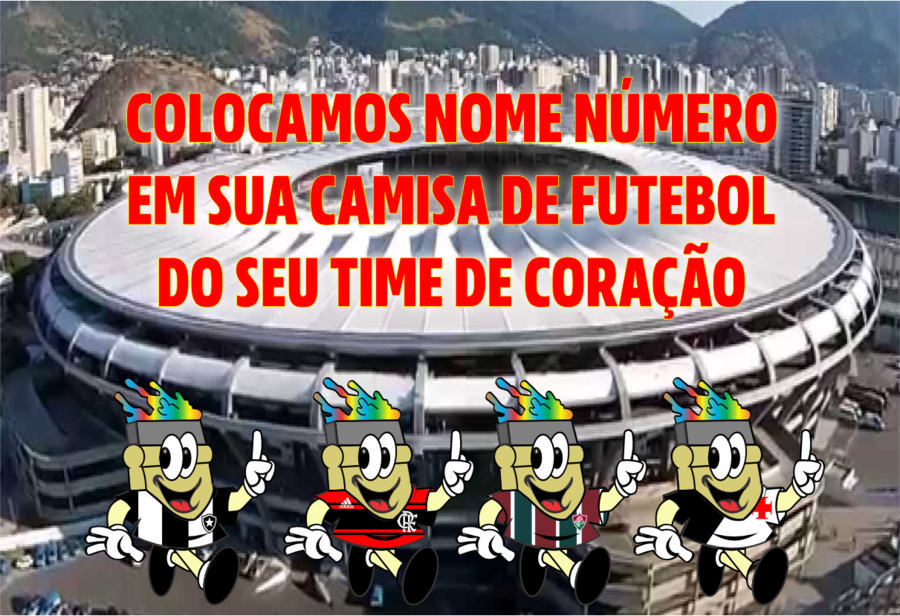 Nome e número na camisa